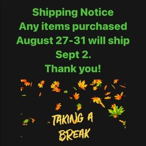Shipping notice